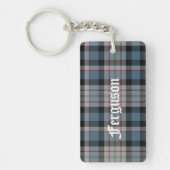 Aangepast Clan Ferguson Tartan Pset Sleutelhanger (Voorkant)