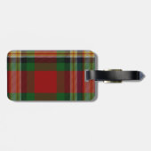 Aangepast Clan MacGill Tartan Bagagelabel (Achterkant horizontaal)