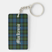 Aangepast Clan MacKenzie Tartan Sleutelhanger (achterkant)