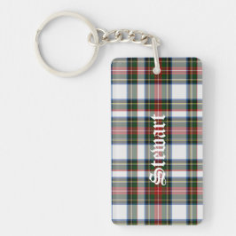 Aangepast Clan Stewart Dress Tartan Pset Sleutelha Sleutelhanger