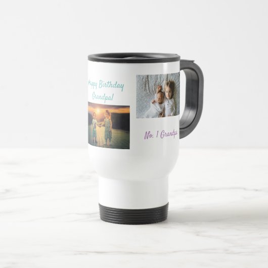 Aangepast collage 3 Foto Aangepast grootmoeder Reisbeker (Voorkant rechts)