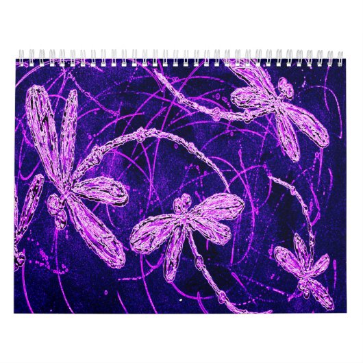 Aangepast Collectie voor libel-kalender Kalender (Hoes)