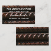 Aangepast collectie voor Recyclen schroot Visitekaartje (Voorkant / Achterkant)