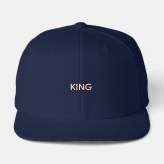 Aangepast comfort KING Text Navy-Hoofddeksel Stree Trucker Pet