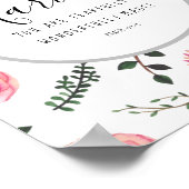 Aangepast, comfortabel en wonderbaarlijk gemaakt P Poster (Hoek)