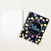 Aangepast Confetti verf plastic multikleuren Planner (Display)