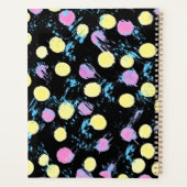 Aangepast Confetti verf plastic multikleuren Planner (Achterkant)