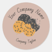 Aangepast Cookie Etiket (Voorkant)