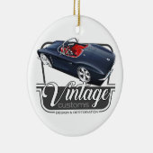 aangepast corvette keramisch ornament (Rechts)