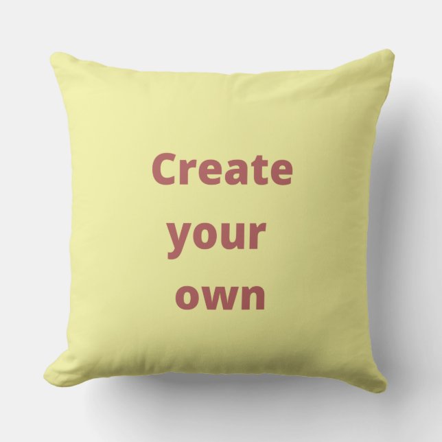 Aangepast creëer je eigen familie moderne chic mam kussen (Voorkant)