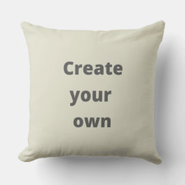 Aangepast creëer je eigen familie schattige modern kussen