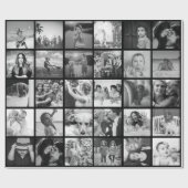 Aangepast Creëer-Uw-Eigen 30 Foto-Collage Cadeaus Cadeaupapier (Vlak)