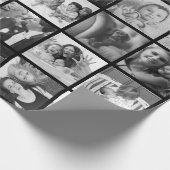 Aangepast Creëer-Uw-Eigen 30 Foto-Collage Cadeaus Cadeaupapier (Hoek)