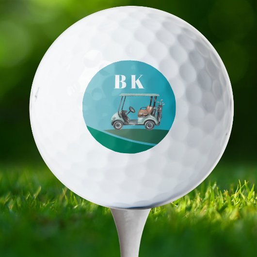 Aangepast Creëer Uw eigen Golf Cart Monogrammen Golfballen