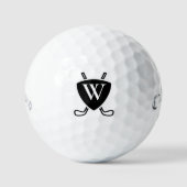 Aangepast Creëer Uw eigen Golf Monogrammen Golfballen (Voorkant)