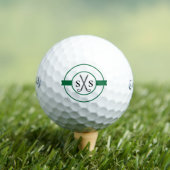 Aangepast Creëer Uw eigen Golfthema Monogrammen Golfballen (Insitu Shirt)