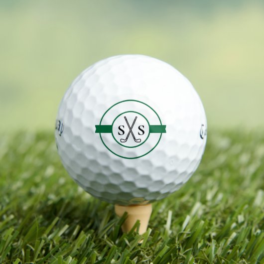 Aangepast Creëer Uw eigen Golfthema Monogrammen Golfballen (Insitu Shirt)