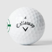 Aangepast Creëer Uw eigen Golfthema Monogrammen Golfballen (Logo)