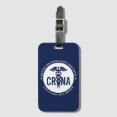 Aangepast CRNA-gecertificeerd geregistreerde verpl Bagagelabel (Voorkant (verticaal))