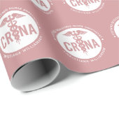 Aangepast CRNA-gecertificeerd geregistreerde verpl Cadeaupapier (Rol Hoek)