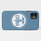Aangepast CRNA-gecertificeerd geregistreerde verpl Case-Mate iPhone Case (Achterkant (horizontaal))