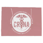 Aangepast CRNA-gecertificeerd geregistreerde verpl Groot Cadeauzakje (Achterkant)