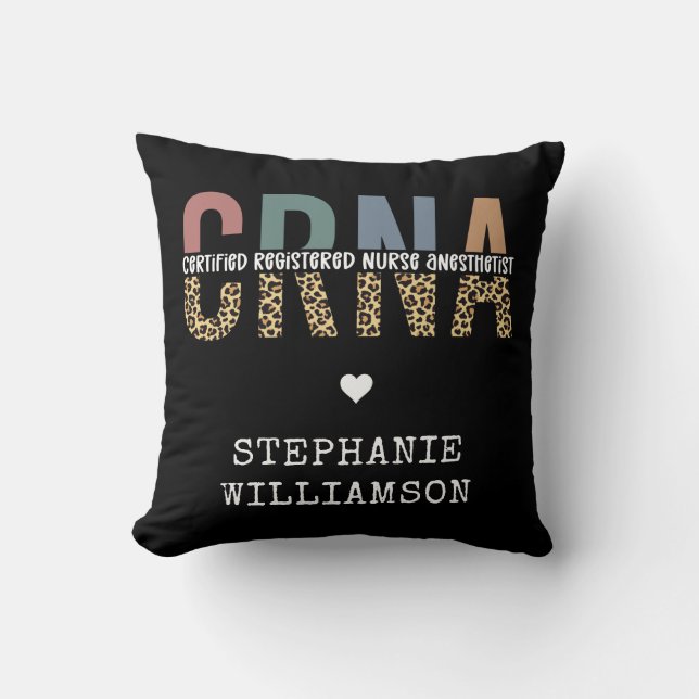 Aangepast CRNA-gecertificeerd geregistreerde verpl Kussen (Voorkant)