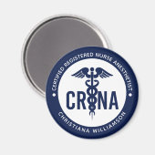 Aangepast CRNA-gecertificeerd geregistreerde verpl Magneet (Voorkant / Achterkant)