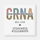 Aangepast CRNA-gecertificeerd geregistreerde verpl Magneet (Voorkant)