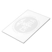 Aangepast CRNA-gecertificeerd geregistreerde verpl Notitieblok (Schuin)