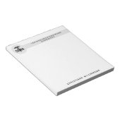 Aangepast CRNA-gecertificeerd geregistreerde verpl Notitieblok (Schuin)