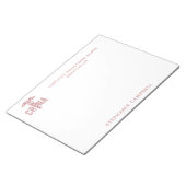 Aangepast CRNA-gecertificeerd geregistreerde verpl Notitieblok (Schuin)