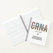 Aangepast CRNA-gecertificeerd geregistreerde verpl Notitieboek (Binnen)