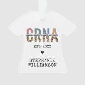 Aangepast CRNA-gecertificeerd geregistreerde verpl Ornament (voorkant)