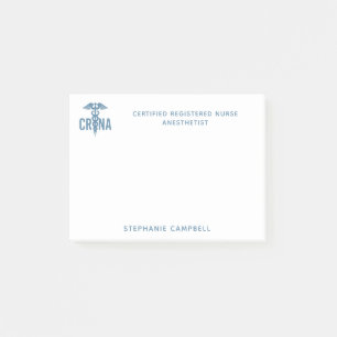 Aangepast CRNA-gecertificeerd geregistreerde verpl Post-it® Notes