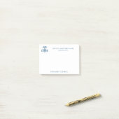 Aangepast CRNA-gecertificeerd geregistreerde verpl Post-it® Notes (Op bureau)