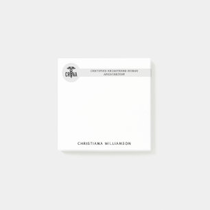 Aangepast CRNA-gecertificeerd geregistreerde verpl Post-it® Notes