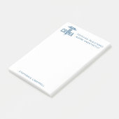 Aangepast CRNA-gecertificeerd geregistreerde verpl Post-it® Notes (Schuin)