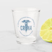 Aangepast CRNA-gecertificeerd geregistreerde verpl Shot Glas (Voorkant)