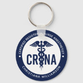 Aangepast CRNA-gecertificeerd geregistreerde verpl Sleutelhanger (Voorkant)