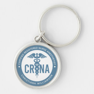 Aangepast CRNA-gecertificeerd geregistreerde verpl Sleutelhanger