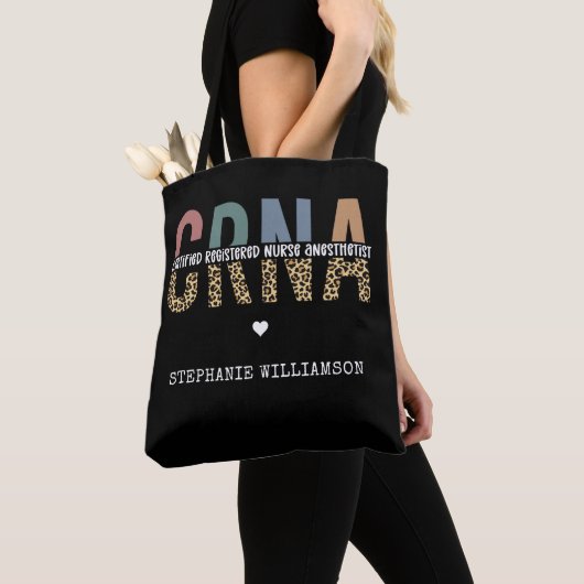 Aangepast CRNA-gecertificeerd geregistreerde verpl Tote Bag (Dichtbij)