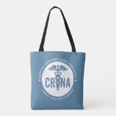 Aangepast CRNA-gecertificeerd geregistreerde verpl Tote Bag (Achterkant)