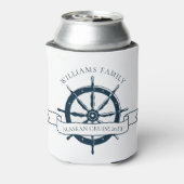 Aangepast cruiseschip  Nautisch wiel Blikjeskoeler (Blikje Achterkant)