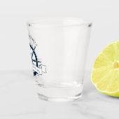 Aangepast cruiseschip  Nautisch wiel Shot Glas (Rechts)
