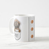 Aangepast Cute Havanese voor Hondenliefhebber Trai Koffiemok (Voorkant links)
