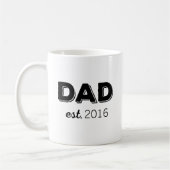 Aangepast DAD-jaar ingesteld Koffiemok (Links)