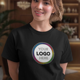 Aangepast dames bedrijf T-shirt - Voeg uw logo toe