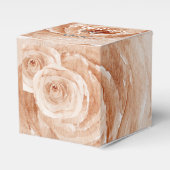 Aangepast Dank je waterverf rozen bloemen Bedankdoosjes (Voorkant Zijde)