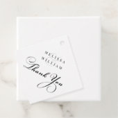 Aangepast dank u bedankjes labels (In situ)